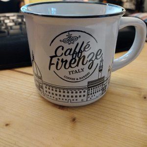 Brand new Caffe Firenze by Borgo de Medici 8oz Coffee cup